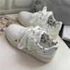 Fashion Platform Sneakers Female Summer 2024 New Brand Breathable, Versatile Leisure White Shoes Vulcanized Shoes Zapatillas Mujer