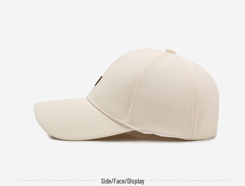 Korean Style Embroidered Autumn Baseball Cap for Women