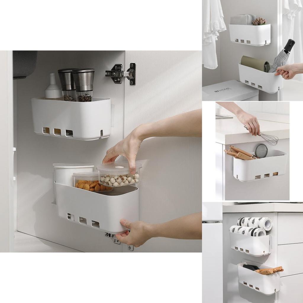 Modern Minimalist Pp Expandable Storage Shelf For Kitchen Bathroom Closet Organizer