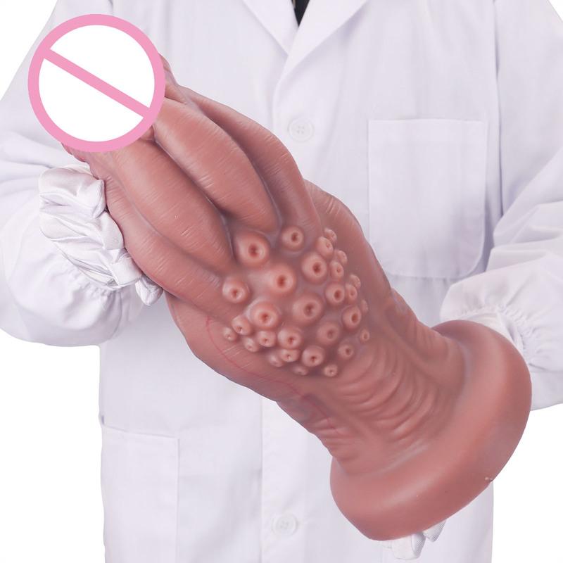 85-105mm Huge Anal Dildos Monster Muscles Fake Penis Realistic Silicone Thick Dildo for Women Men 18+ Sex Toys Prostate Massage