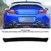 Rear Window Roof Spoiler Glossy Black Improved Aerodynamics Window Top Visor Deflector Trim for BRZ ZD8 2021 to 2024