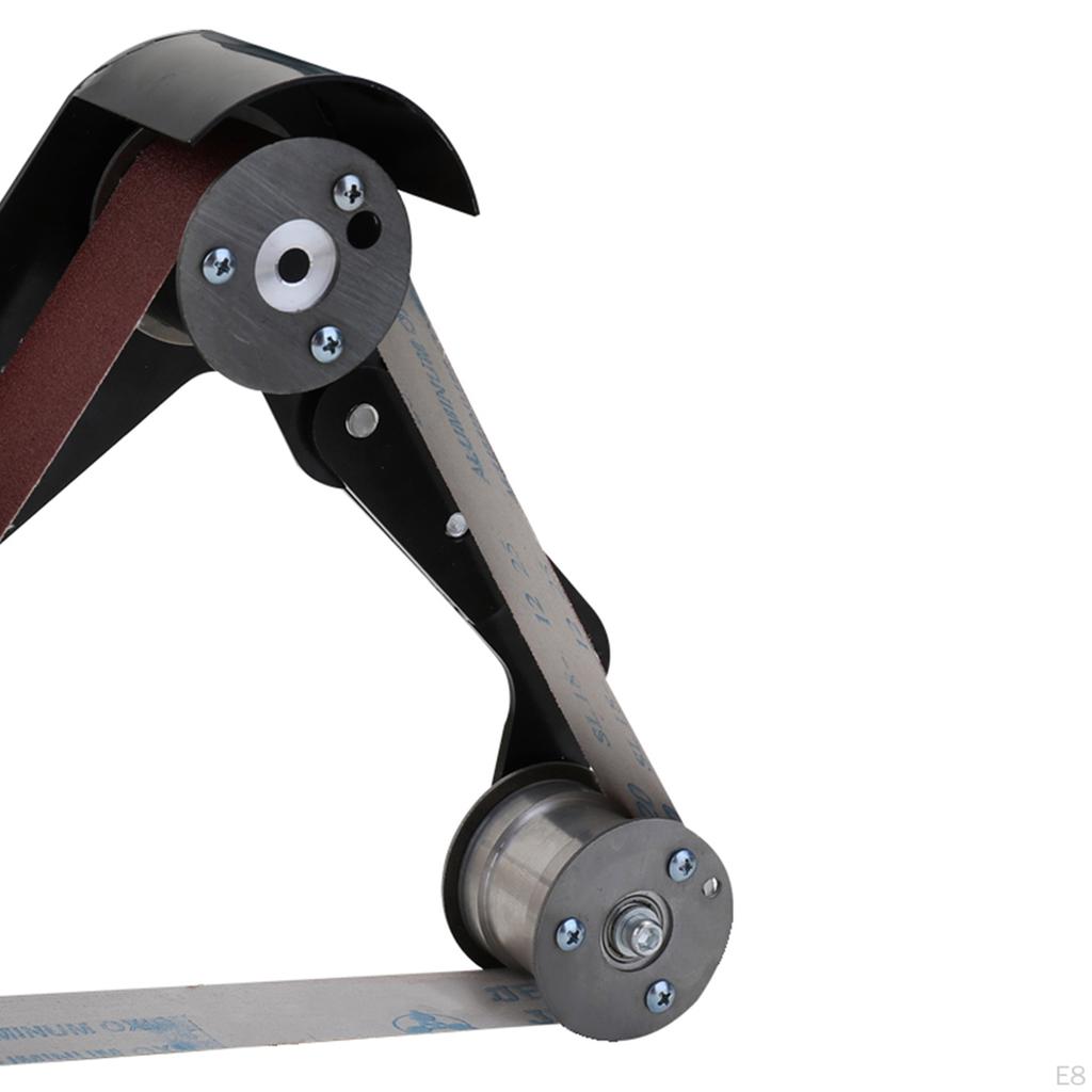 Belt Sander Attachment,Adapter Angle Bearing Sanding Support Tool Tube Bracket Accessories Cast Iron