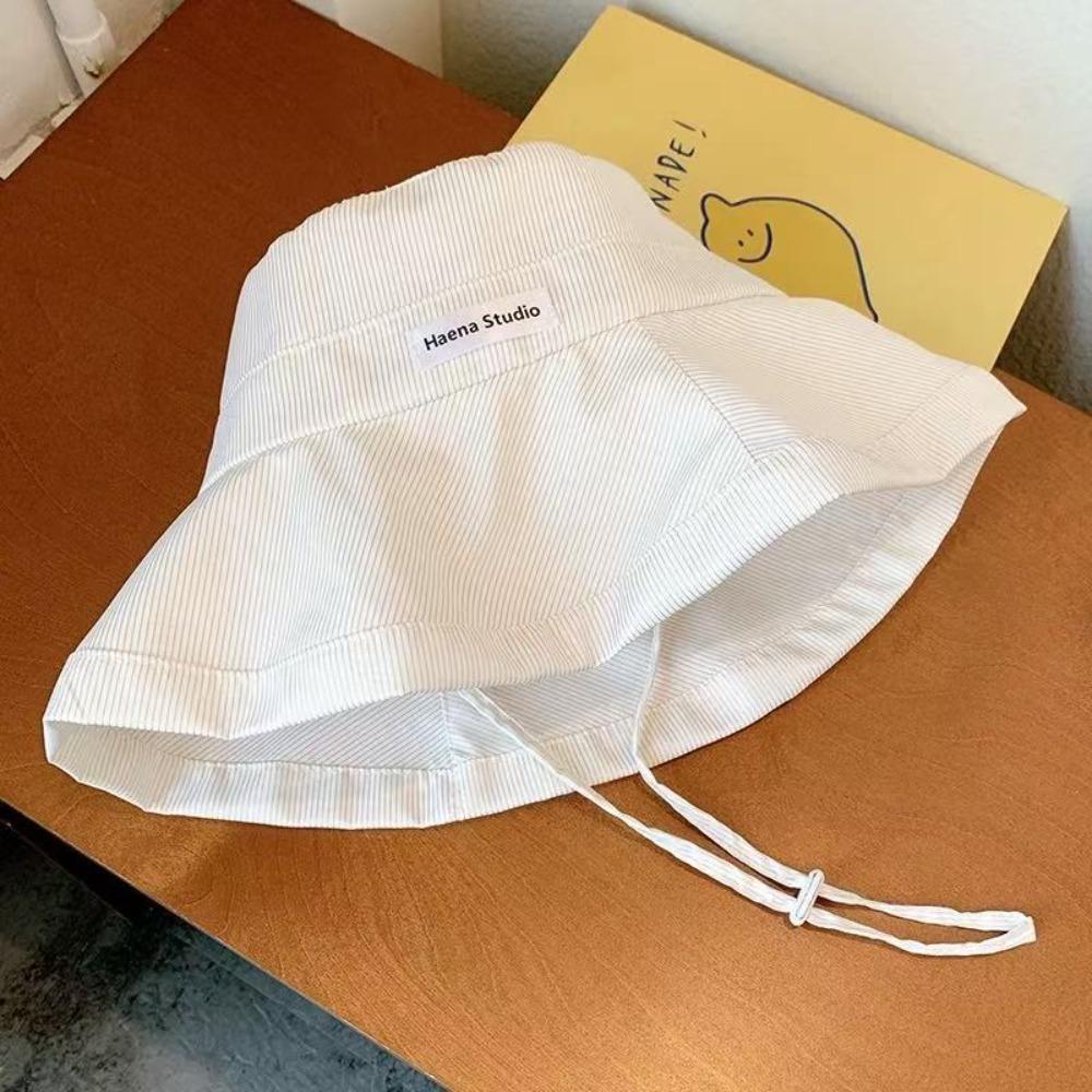 Wide Brim Fisherman Caps Candy Color Sun Hats Fashion Summer Cap Women
