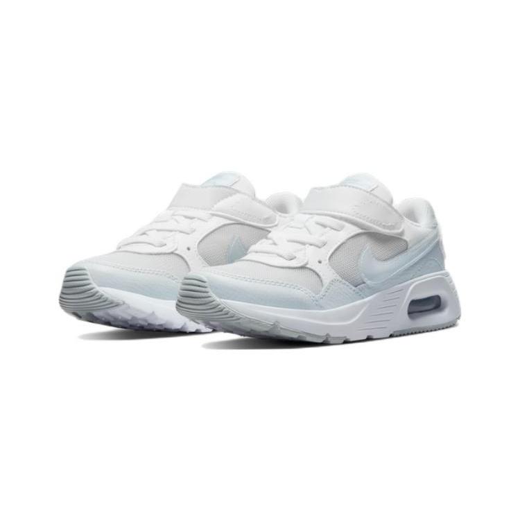 Nike Air Max SC Cushioning Abrasion Resistant Support Low Top Kids Lifestyle Shoes White Kids' CZ5356-109