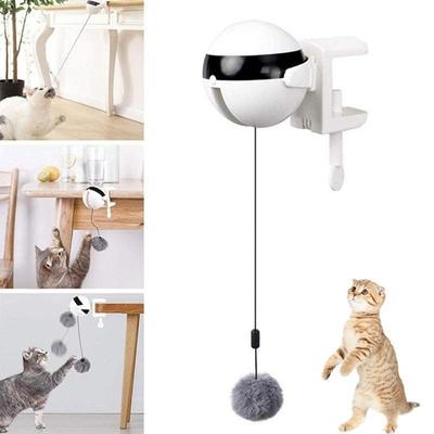 Pet Supply Electric Automatic Lifting Cat Ball Toy Interactive Puzzle Smart Pet Cat Ball Teaser Toys