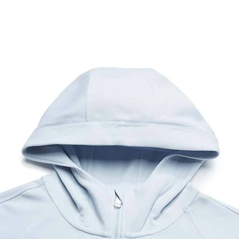 Fila Heritage Trendy Fresh Soft Structured Half-Zip Loose Hoodie Women Hoodies F11W548217FLB