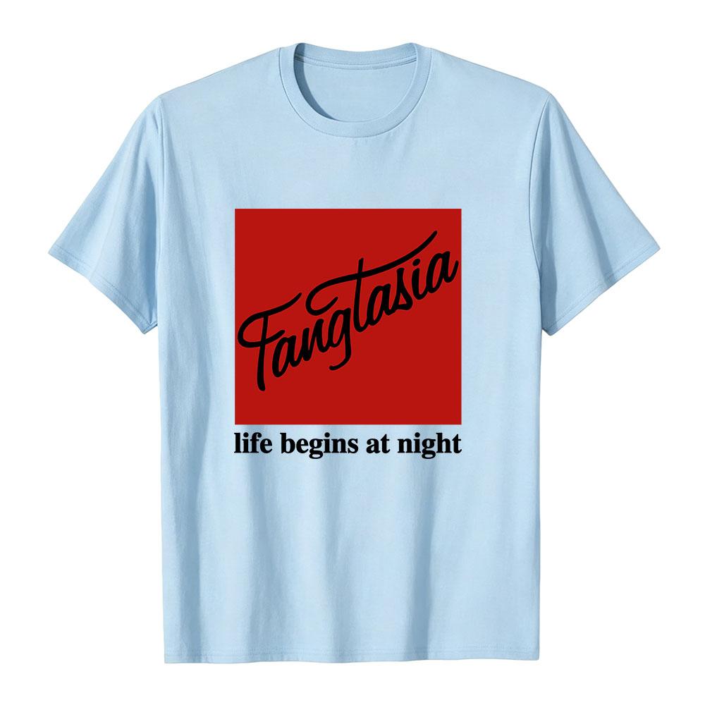 Unisex Streetwear True Blood Fangtasia Club Tee Summer Cotton Fashion Soft T-shirt Casual Short Sleeve Men/Women Tshirts Print Tees