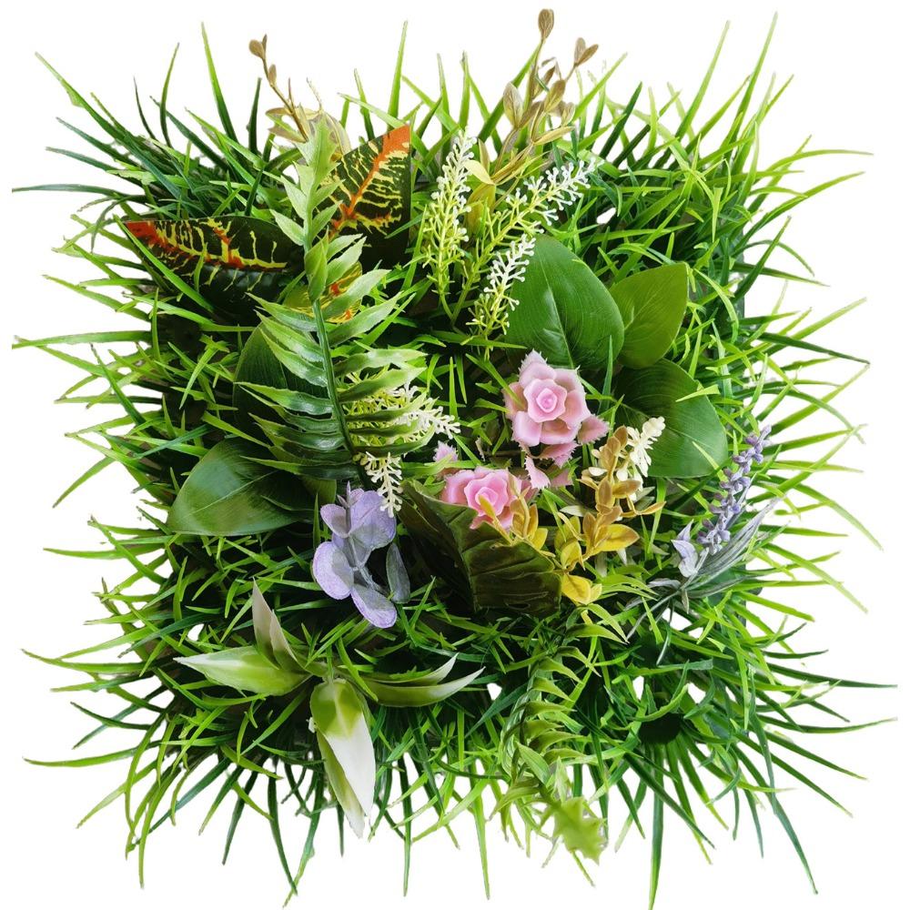 Eternal Life Artificial Plant Wall Panel Flower Artificial Fern Grass  Privacy Screen