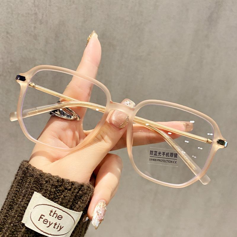 

0796Tr90 Оправа очков с квадратной оправой, те же очки для близорукости с защитой от синего света