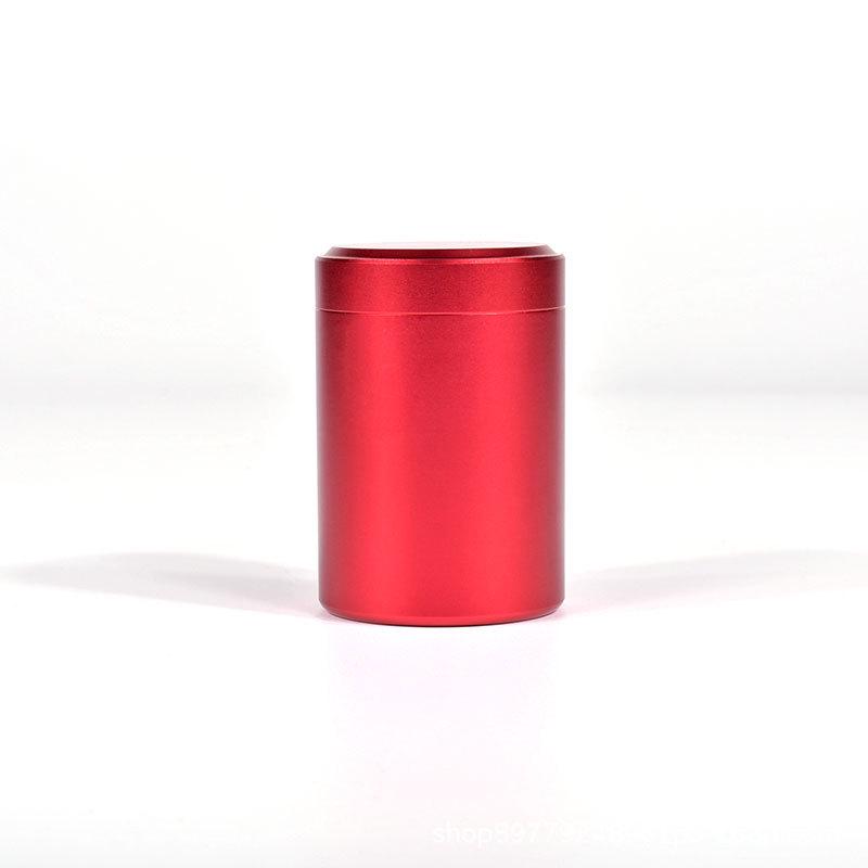 Sanpijiang Mini Aluminum Tea Can: Portable Sealed Storage Box for Travel