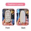 Fashion Plating Tpu Car Key Cover For Hyundai Santa Fe Tucson  Nexo Nx4 Atos Solaris Prime 4 Button Luxury Key Case
