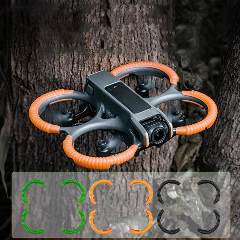 1 Set Anti-collision Protections Sleeve for AVATA 2 Propellers Guard Protective Rings Cover Protectors Bumper Case