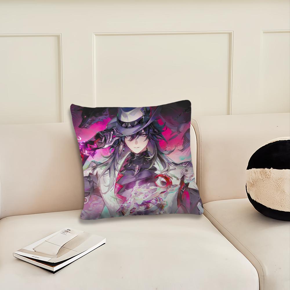 Game Honkai Star Rail Ashveil Cushion Cover Pillow Cover Decoration Room Home Sofa Living Office Car Nordic Simplicity