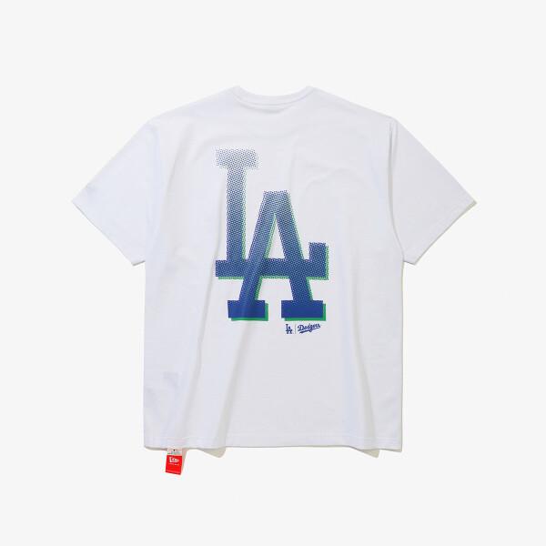 New Era Mlb La Dodgers T shirT halfTon whiTe 15147538