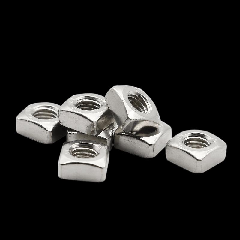 Aozhan 304 Stainless Steel DIN562 Square Nut