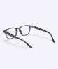 Alloaiweeo [Silverbite] Sbg7604 1313G Acetate Horn-Rimmed Khaki Eyeglass Frame Blue Light Lens Selection