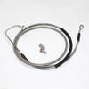 Extended Front Upper Brake Line ABS For 2009-2013 Harley Davidson Touring Road King Road Glide Street Glide