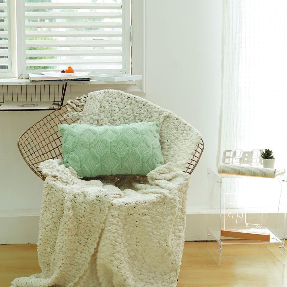 Rhombus Stripe Pillow Cover For Livingroom,Bed Sofa Decor Pillow Case Home Textile Cushion Cover