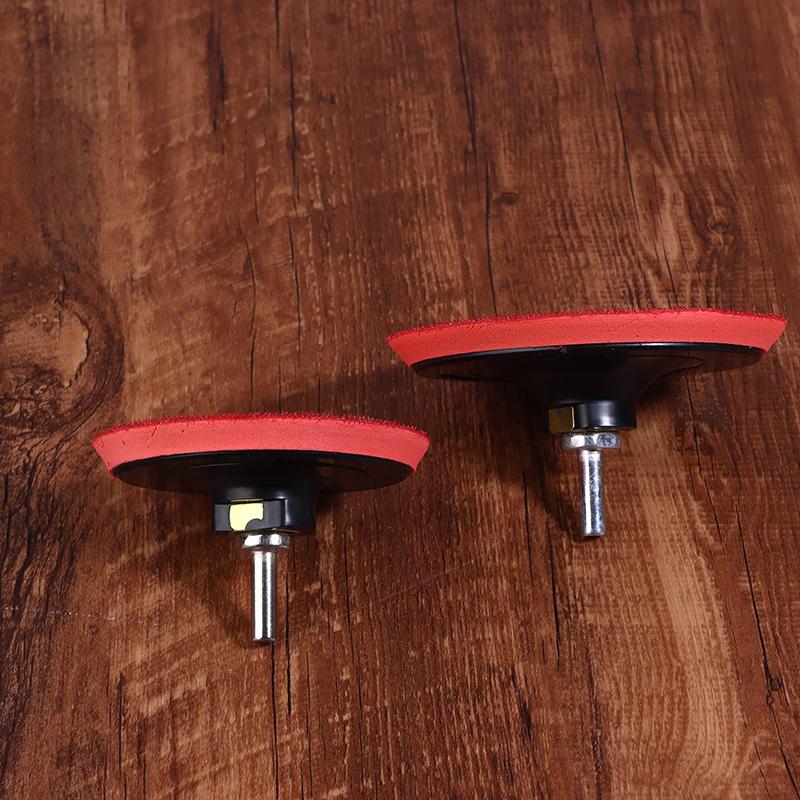 3/4/5 Inch Foam Plastic Backing Pad Sanding Disc Backer Thread Polishing Sanding Backer Plate Angle Grinder Sander Tools