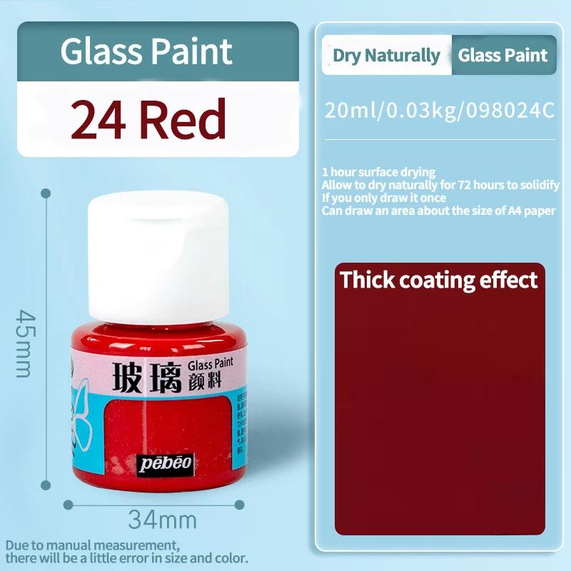 20/25 ml Acrylic Paints Professional Hand Painted Glass Paint DIY Acrylic Watercolor Artist Gouache Drawing Painting Pigment