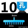 Fish Tank Air Pump Splitter & Oxygenator Connector