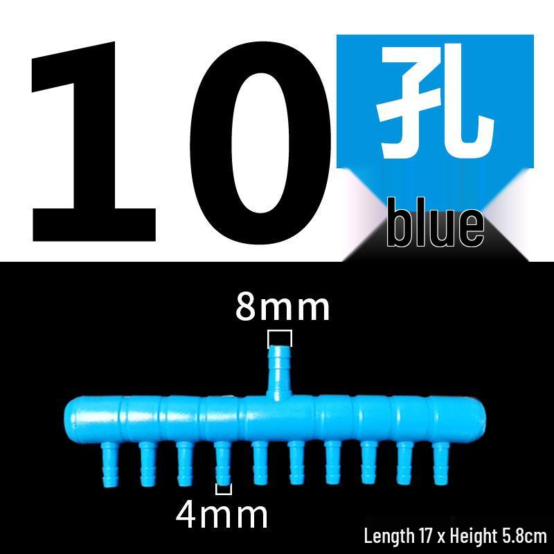 Fish Tank Air Pump Splitter & Oxygenator Connector
