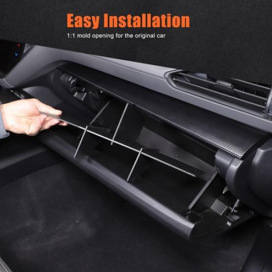 ABS Passenger Glove Box Divider Trim For Subaru Crosstrek GU 2024+