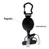 Portachiavi Retrattile da Alpinismo Outdoor con Clip a Fibbia Easy-Pull e Portabadge con Cavo in Acciaio