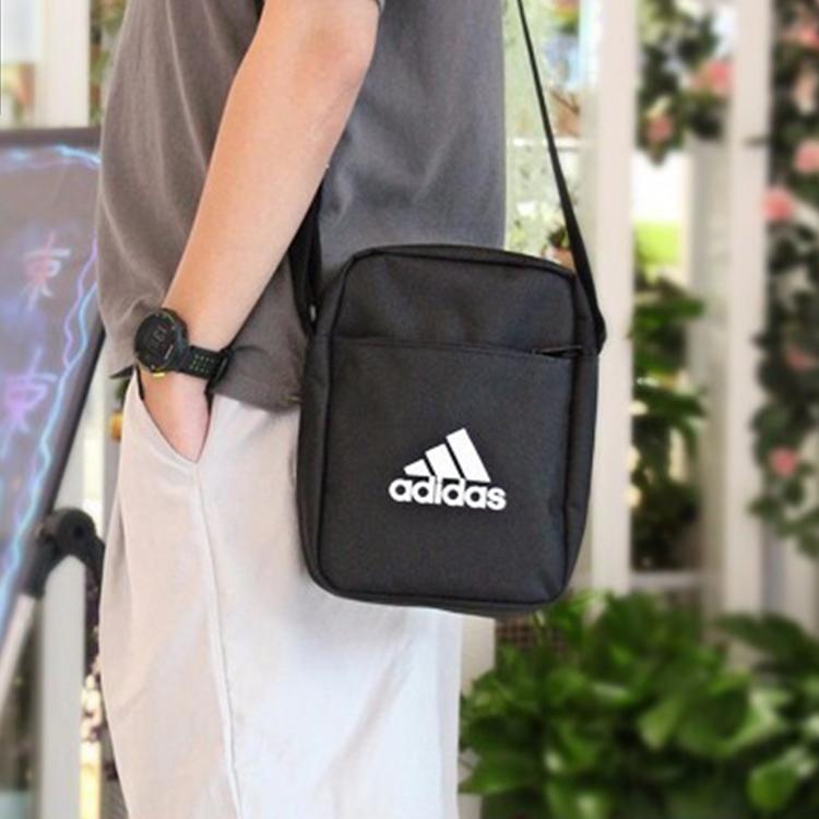 New Adidas Polyester Crossbody Bags Shoulder Bags Regular Unisex Black ED6877