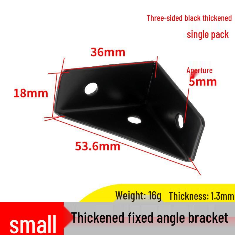 Многофункциональный угловой кронштейн Г-образной формы для мебели и шкафов