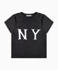 SAINTPAIN Sp Initial Crop Short Sleeve Tee Black