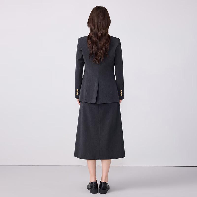 Women's College Style Blazer & Skirt Set