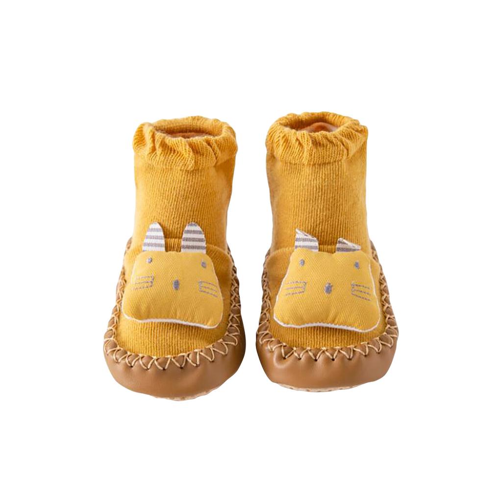 Newborn Baby Cartoon Newborn Baby Girls Boys - Socks Slipper Shoes Boots