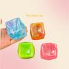 Swirl Marble Ice Cube Maltose Extrusion Toy Slowly Rising Cube Little Tricks Decompression Soft Toy. Squishy