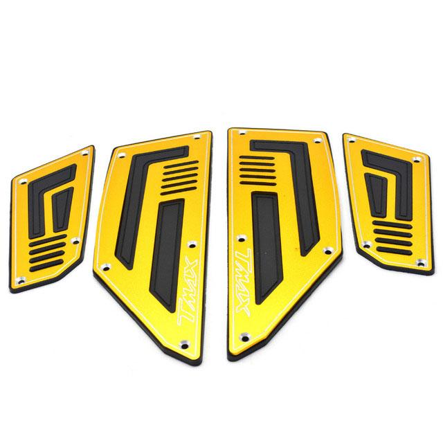 Motorcycle TMAX530/560 Footboard Steps Motorbike Foot Footrest Pegs Plate Pads For YAMAHA TMAX 530 2012- TMAX 560