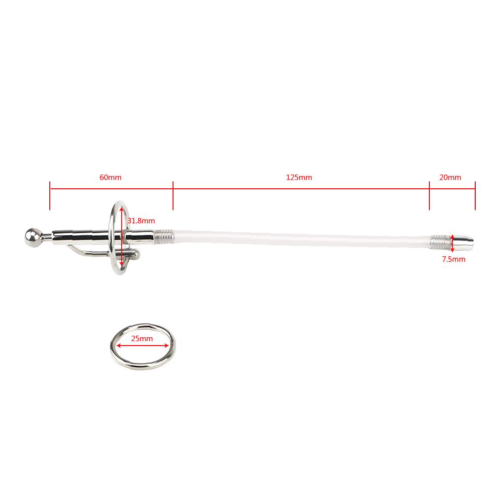 For Catheter Toys Sounding Sex Men Gay Horse Stimulate Chastity Fetish Male Masturbation Urethral Prince Stretching Penis Plug Dilator Adult Product