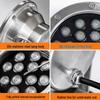 NuFeng 9W Red LED Waterproof Underwater Pond Light