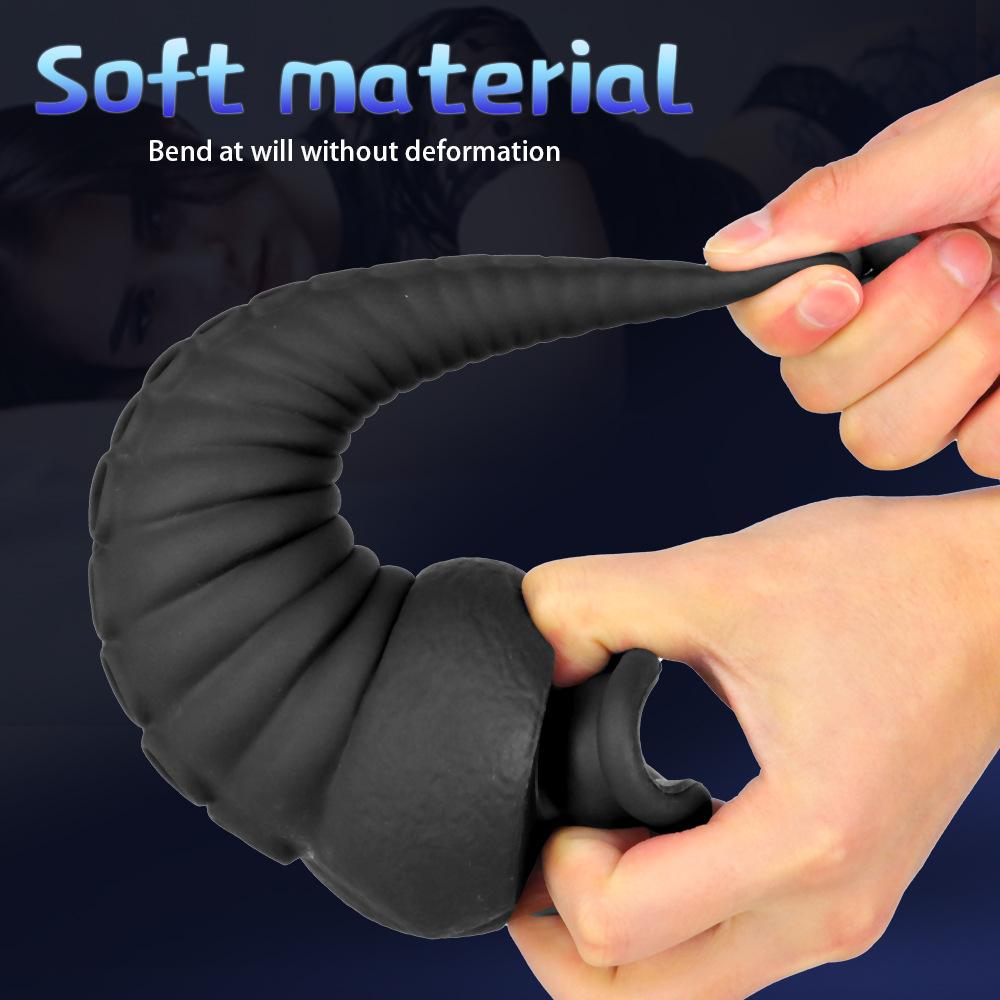 Silicone Anal Plug for Women's Masturbation and Anal Expansion Device Shaped Masturbation Stick for Women As A Post Sex Accessory