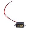 FS028 Waterproof Digital Voltmeter DC3-30V Voltage Tester  0.28-inch LED 3-digit Tube Two-wire Meter for Motor Vehicle