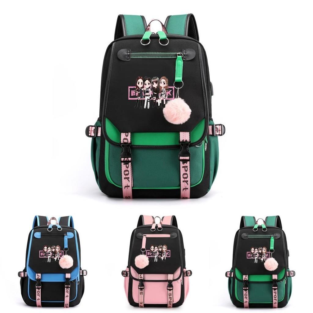 Mochila de Hombro Doble Cielo Estrellado de Blackpink Lisa 36-55l