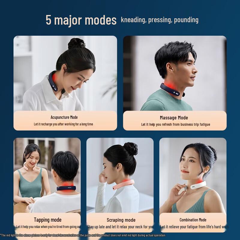 Philips EMS Dual-Pulse Neck Massager CN Plug (adapter Included)