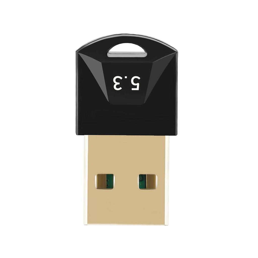 USB Bluetooth 5.3 Adapter Schnellere Datenübertragung Bluetooth-Dongle-Empfänger mit größerer Reichweite für Windows