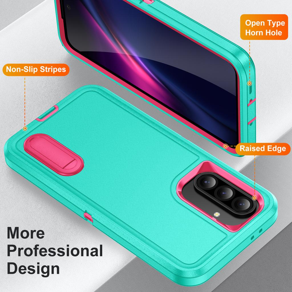Samsung Galaxy A56 A36 A26 5G Matte Anti Fingerprint Drop Protective Case with Comfortable Touch Dissipation Phone Case Holder