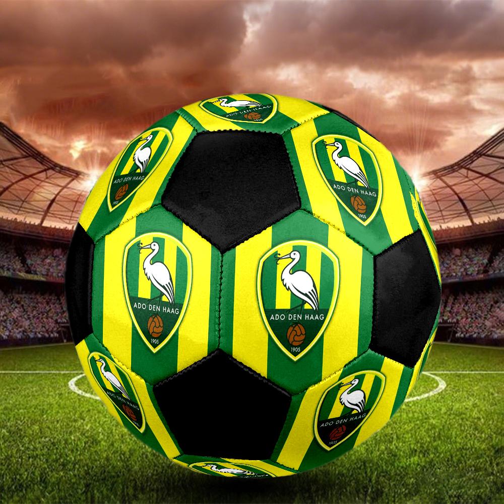 ado hen haag Indoor Soccer Ball Colorful Machine Stitched PVC Size 5 Team Training Competition Ready Durable High-Bounce Cool Sports Gift