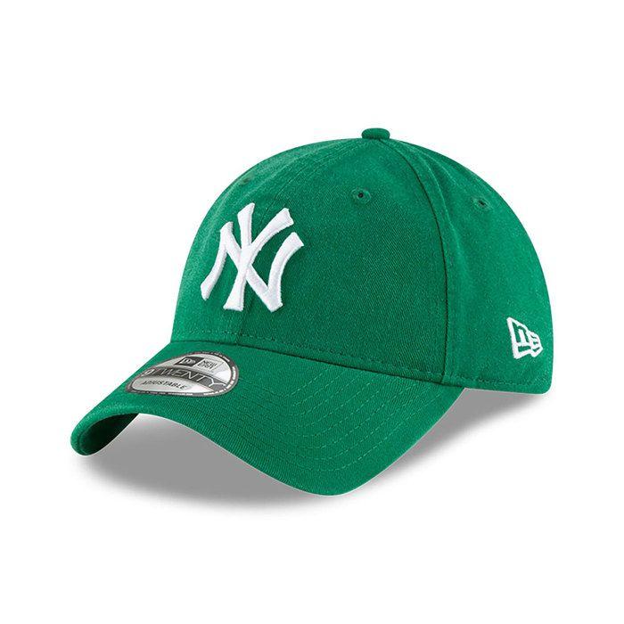 Casquette de baseball - New Era - 9TWENTY - New York Yankees - 100% Coton - Vert - Mixte