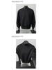 Men's Plus Size Heavyweight Crewneck Hoodie - Fleece Lined, Loose Fit, Long Sleeve, Trendy for Autumn and Winter
