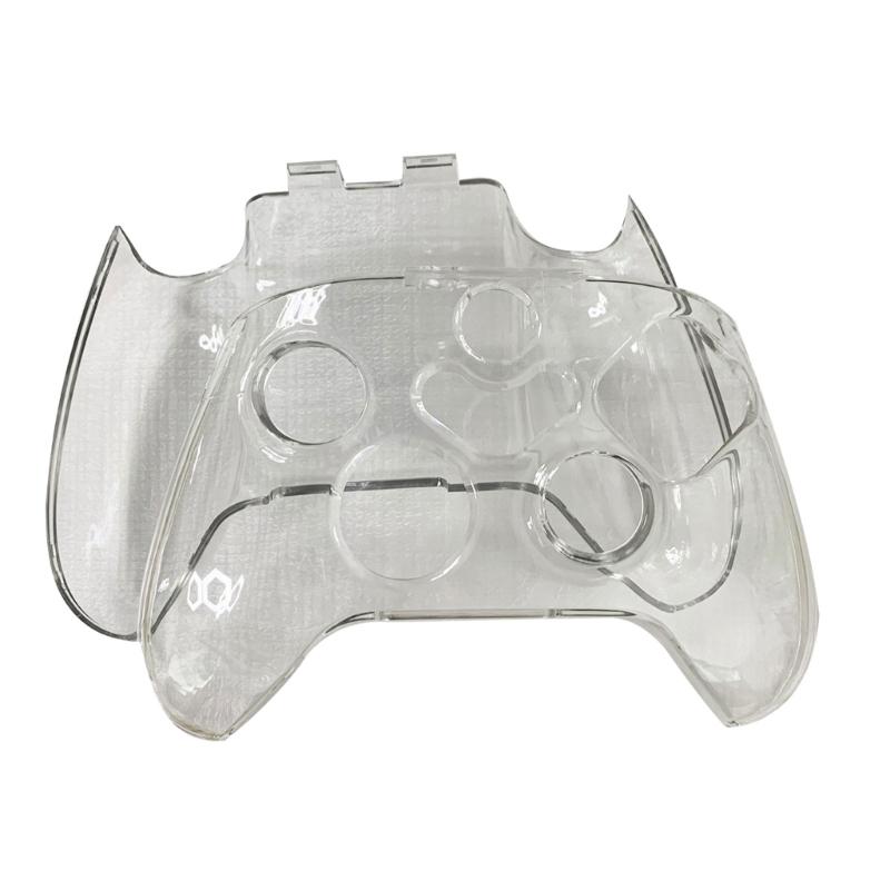 Clear Case Crystal Protective Cover Wear Resistant for XSX Game Controller PC Gaming Protector Sleeve
