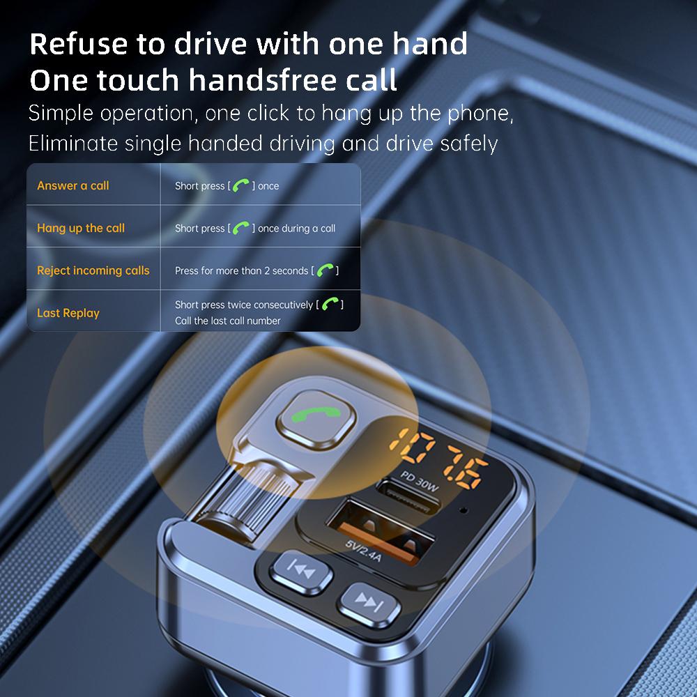 30W PD Autoladegerät USB Typ C Superschnelllade-Autotelefonadapter für iPhone 14 13 12 Xiaomi Huawei Samsung S22 QC3.0