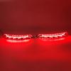 2Pcs LED Rear Fog Lamp Bumper Light For Volkswagen Sagitar 2015 2016 2017 2018 Turn Tail Stop Brake Lamp Reflector lights