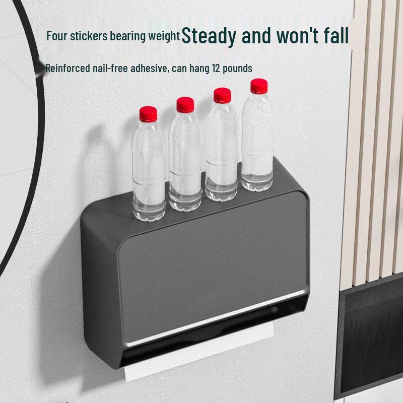 Commercial Wall-Mounted Adhesive Tissue Box